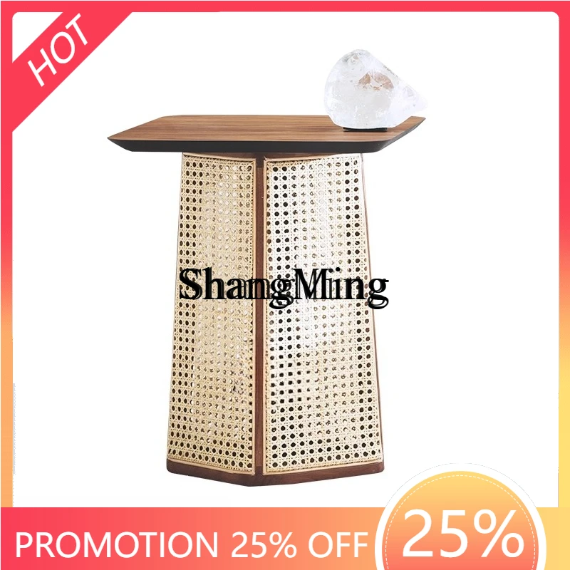 

SM new solid wood coffee table combination living room home set few creative low table sofa edge few