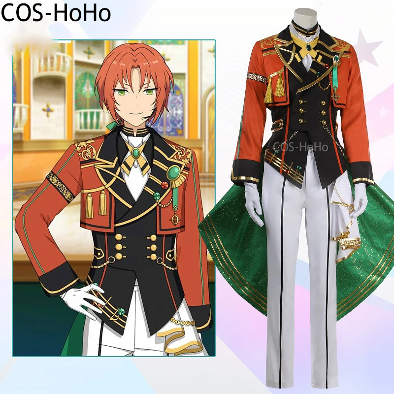 

COS-HoHo Ensemble Stars 2, Цукинага Лео, красочная мелодия, игровой костюм, великолепный костюм для косплея, наряд для ролевых игр на Хэллоуин