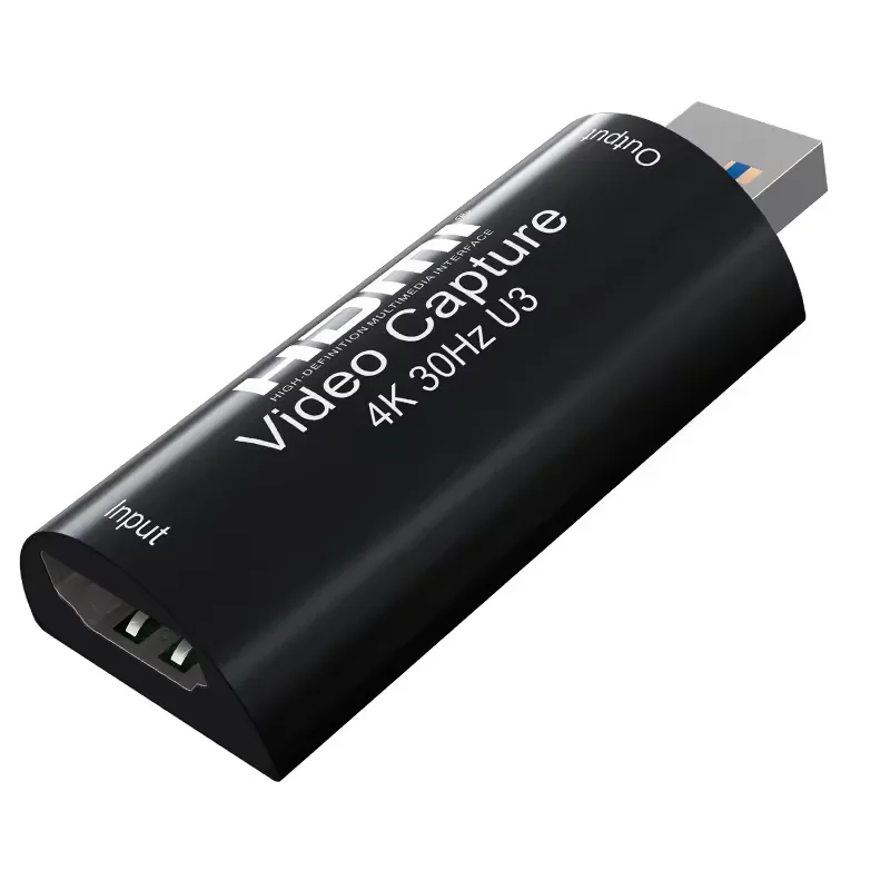 Sofly Audio Video Capture Cards To Usb 3.0 Hd 4K 30Hz Video Capture Usb For Gaming Live Streaming Video