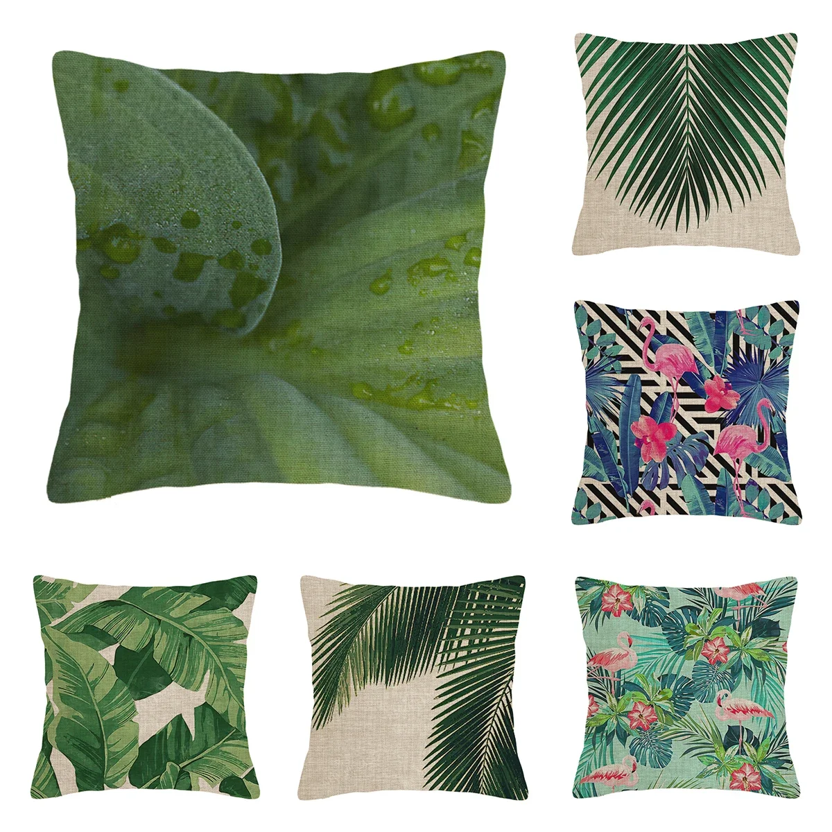 Decorative Cushion for Home Living Room Decor Throw Pillowcase pillow Cover 45*45 40*40 60x60cm 45x45cm 50x50cm boho plant leaf