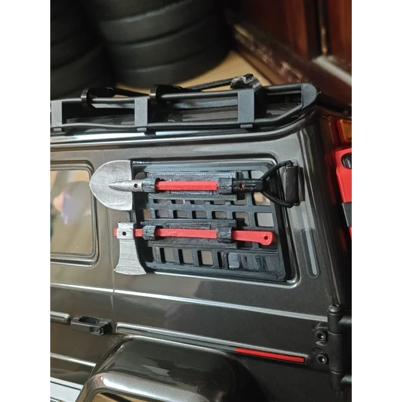 3D Printed PETG Side Armor Mesh Net for YIKONG4106 1/10 RC Crawler, Body Shell Upgrade Part, DIY Window Guard Sticker Fix