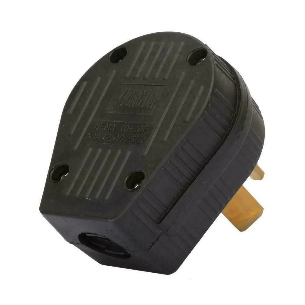 for nema 10-30P 30A 125/250V Generator Power 10-30 Male for nema 10-30P PA66 Plastic Long Mechanical Life  for
