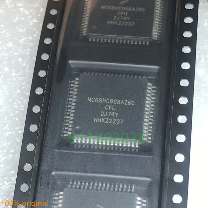 

MC68HC908AZ60CFU MC68HC908AZ60 2J74Y QFP64 5PCS