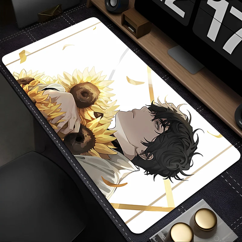 Muismat Laptop Kantoorkast Toetsenbord Pad Rubberen bureaumat Grote muismat Antislip O-omniscient Readers Viewpoint Extended Pad