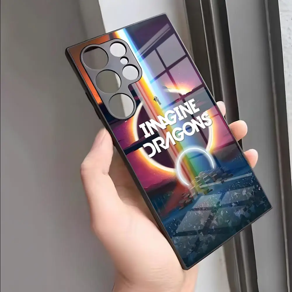 Imagine Dragons Phone Case For S25 Ultra Samsung S26 S24 Fe S22 S21 23 A57 A37 A17 A54 A34 A53 A16 Glass Cover