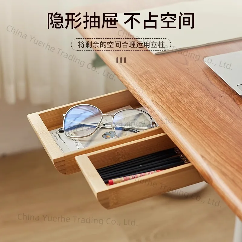 

Кимчи для офиса под столом, ящик для хранения артефактов, пенал, невидимая маленькая коробка для мелочей, деревянная креативная коробка для рисования