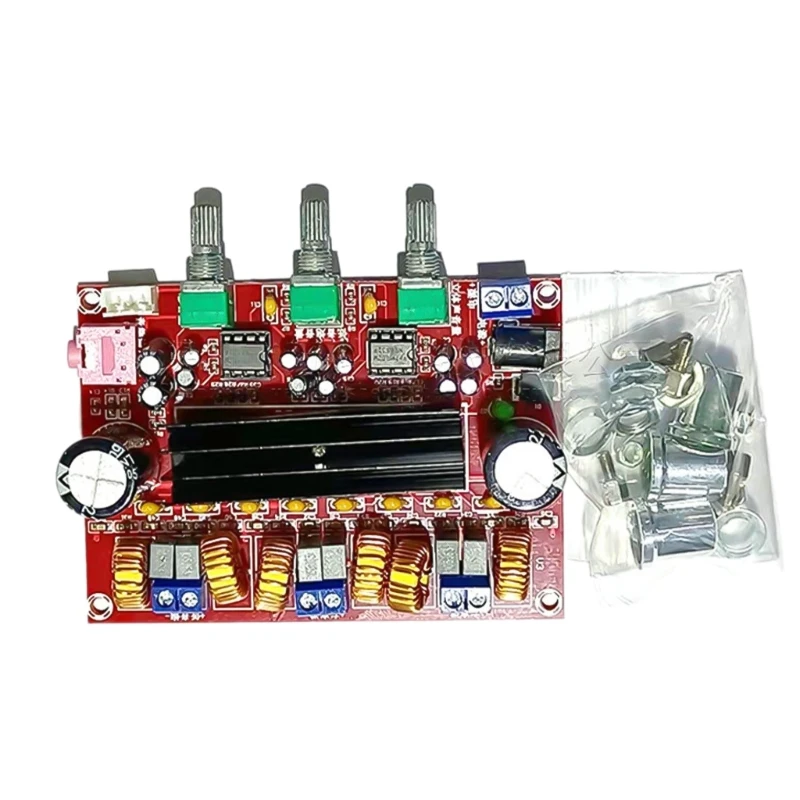 XH-M139 2.1 Digital Power Amplifier Board TPA3116D2 2X50W+100W 12V-24V Powrful