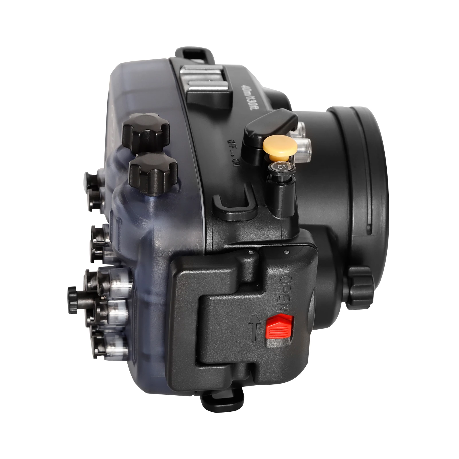 40m Waterproof Professional Plastic Waterproof Case Compatible with Sony A6000 with 67mm Threaded Interface