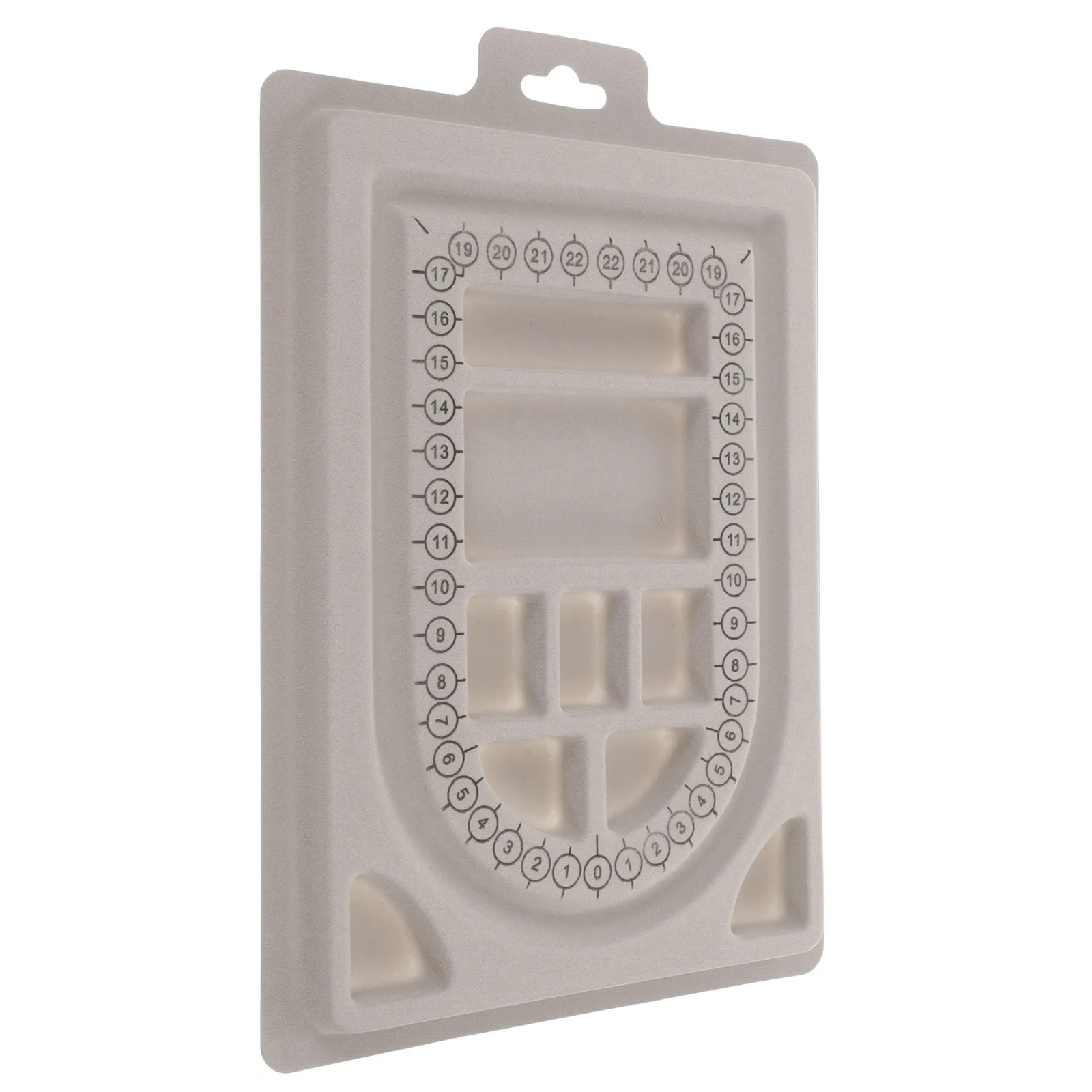 Bead Design Board Jewelry Making Supplies Organizer Groove Design Prevents Beads Rolling Easy Carry Craft Lovers Gift