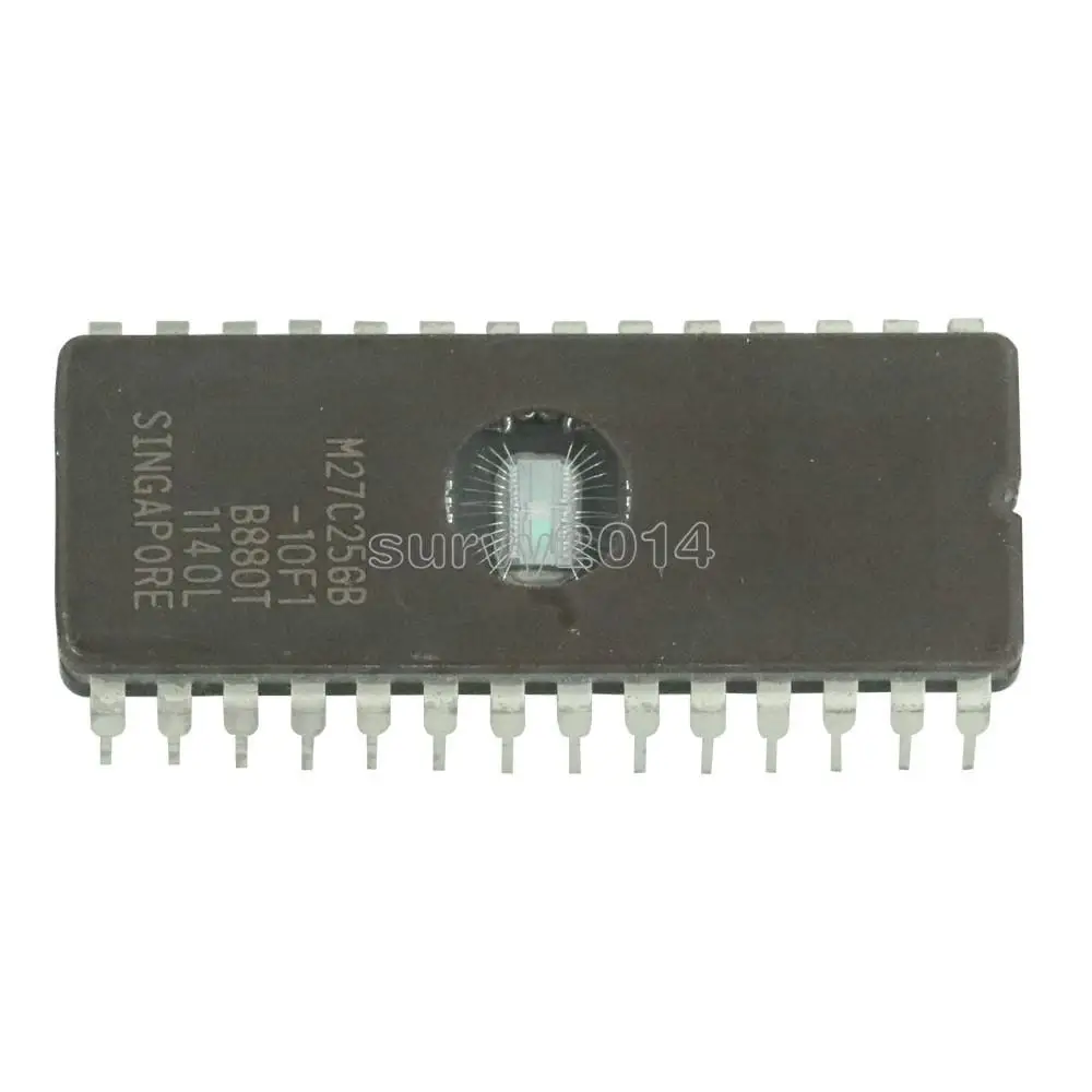 1 قطعة X M27C256B-10F1 27C256 CDIP-28 في الأسهم