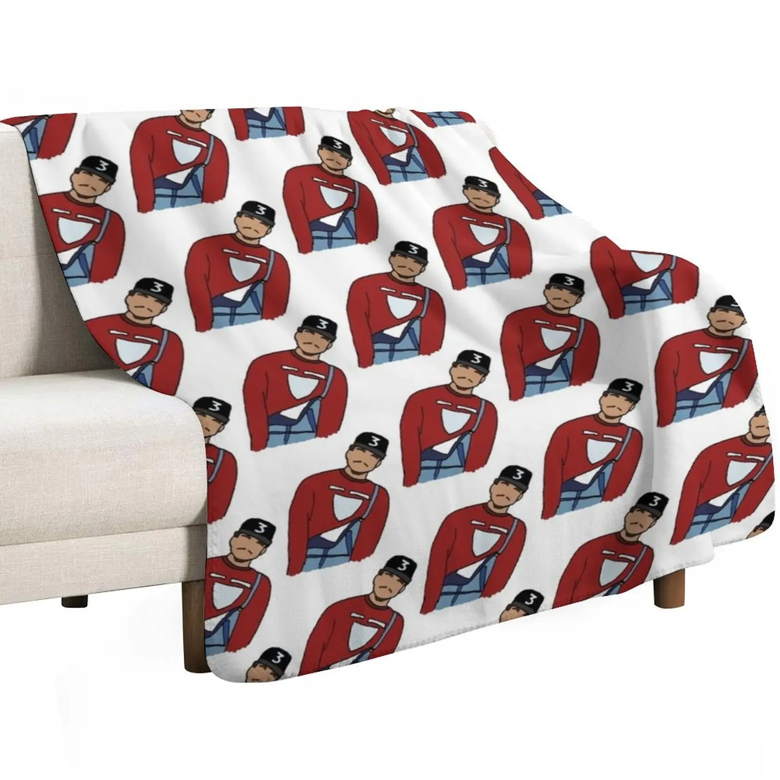 Chance Illustration Throw Blanket Hairys Luxury Designer Summer Beddings Decorative Beds Plaid Furrys Blankets