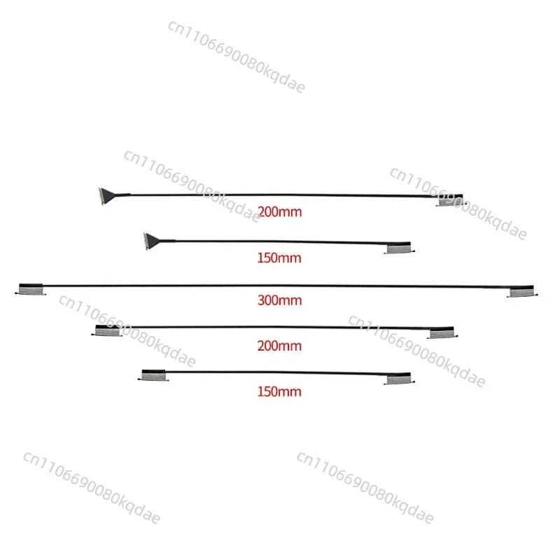 Multi‑Size Coaxial Connection Cable,15‑20‑30CM Straight to Right‑Angle Hardware Component
