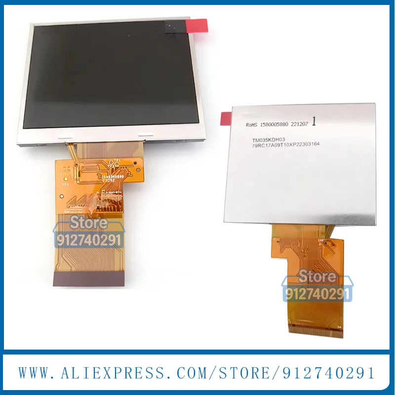 Pantalla LCD TFT Industrial Original Nueva A+ de 3.5 Pulgadas y 54 Pines TM035KBH02 TM035KDH03, Panel de Pantalla Mitel 6867i, Panel Luvion