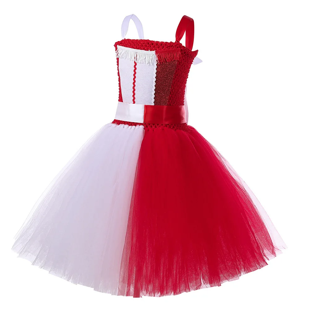 Engel Demon Cosplay Rollenspel Kinderen Kostuum Meisjes Tutu Jurk Outfits Roleplay Pak Fantasie Verkleedkleding