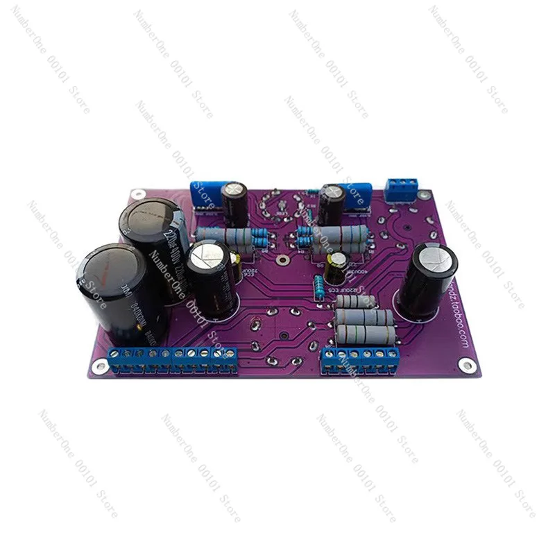 6N1 push 6P3P can be exchanged for 6L6/KT66/EL34 fever tube bile power amplifier board, without bile, purple PCB