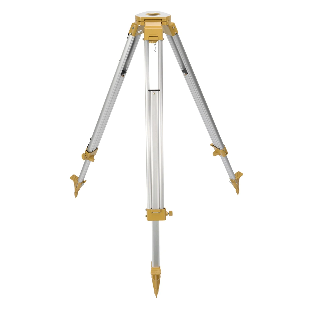 

TP110 Aluminum Surveying Tripod with Flat Head and Self-locking System For Survey Instruments