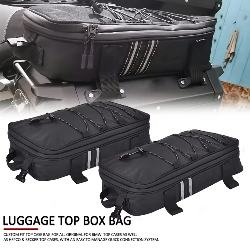 

Motorcycle Accessories Top Bags For BMW R 1200 1250 GS LC Adventure Top Panniers Bag Case Luggage Bags Travel box Moto Trunk