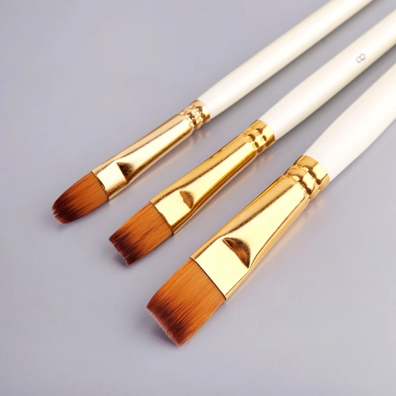 แปรงทาสีสีน้ำ 10 ชิ้น/เซ็ตภูมิทัศน์ Sketching Outlining อุปกรณ์เสริมสำหรับ After Shool Club สร้าง Dropship