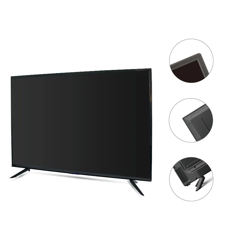 Televisão 65 Polegadas 4k 32-Inch 43-Inch 4K LCD TV Smart Explosion-Proof Cable TV Full Screen Color TV