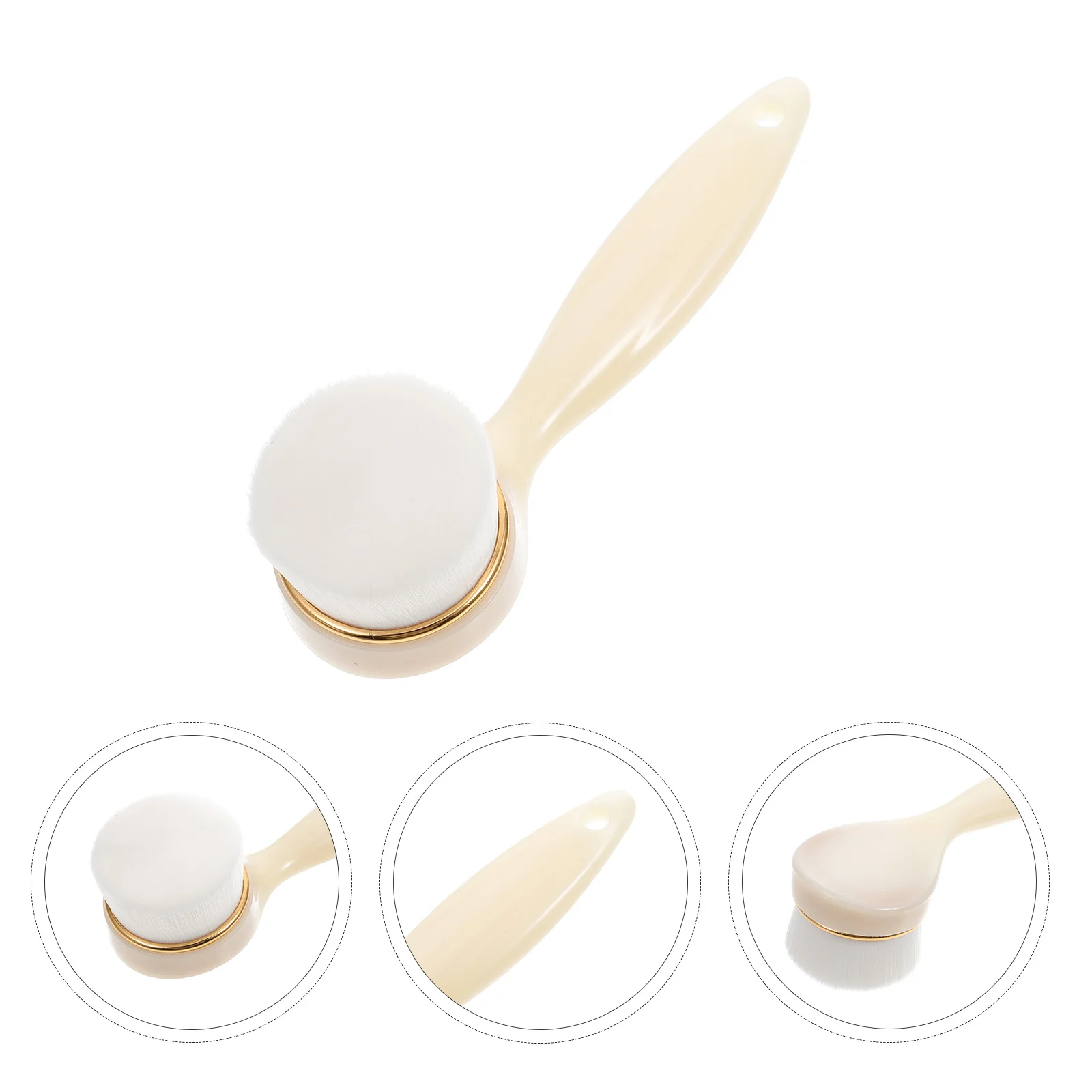 

Face Brush Women Cleansing Washing Exfoliating Pore Facial Cleaning Long Handle