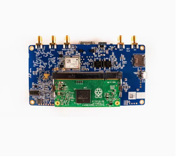 For LimeNET Micro LimeSDR with Raspberry PI runs a software radio independently