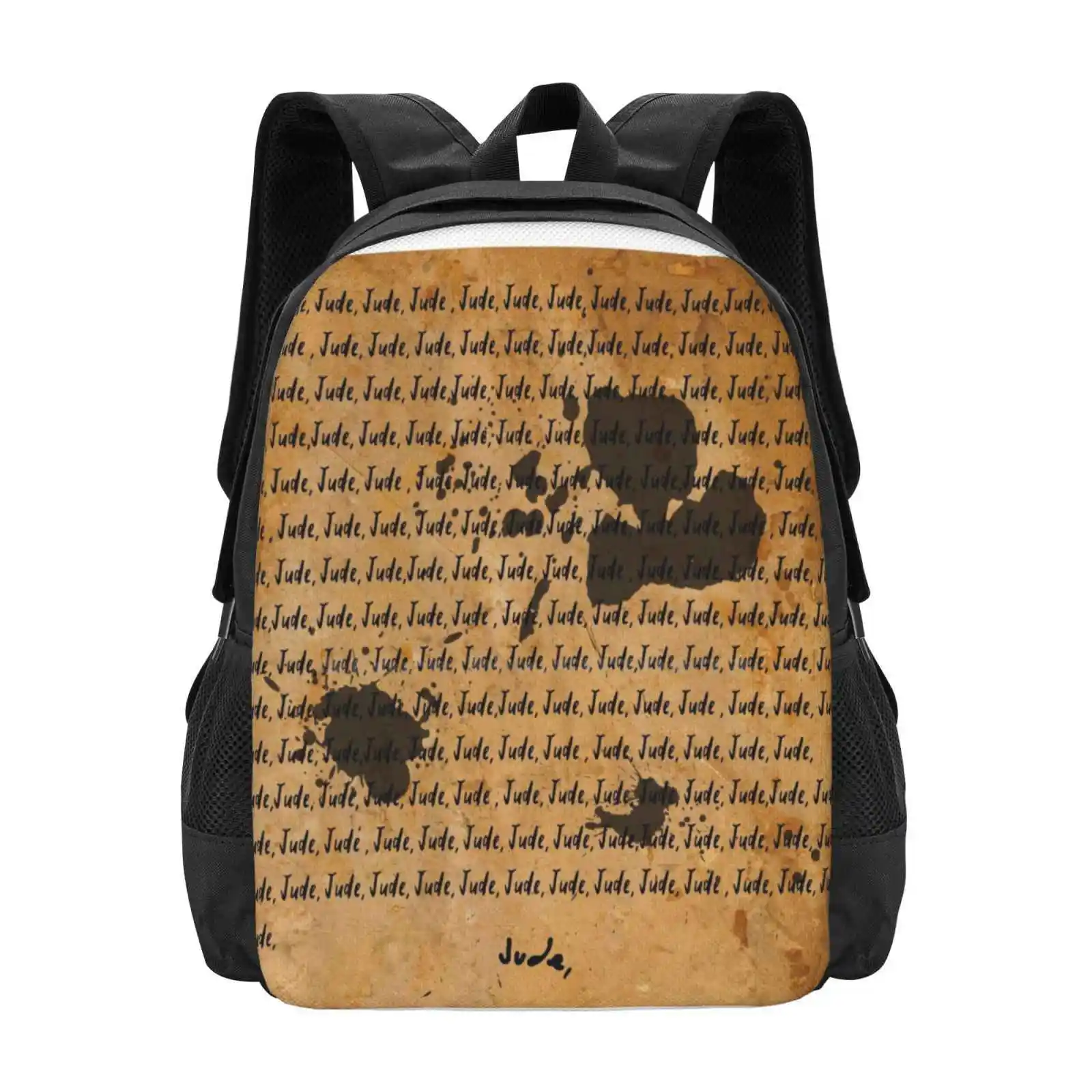 Jude, Jude, Jude, Jude Hot Sale Schoolbag Backpack Fashion Bags The Cruel Prince The Wicked King Jude Duarte Holly Black Books