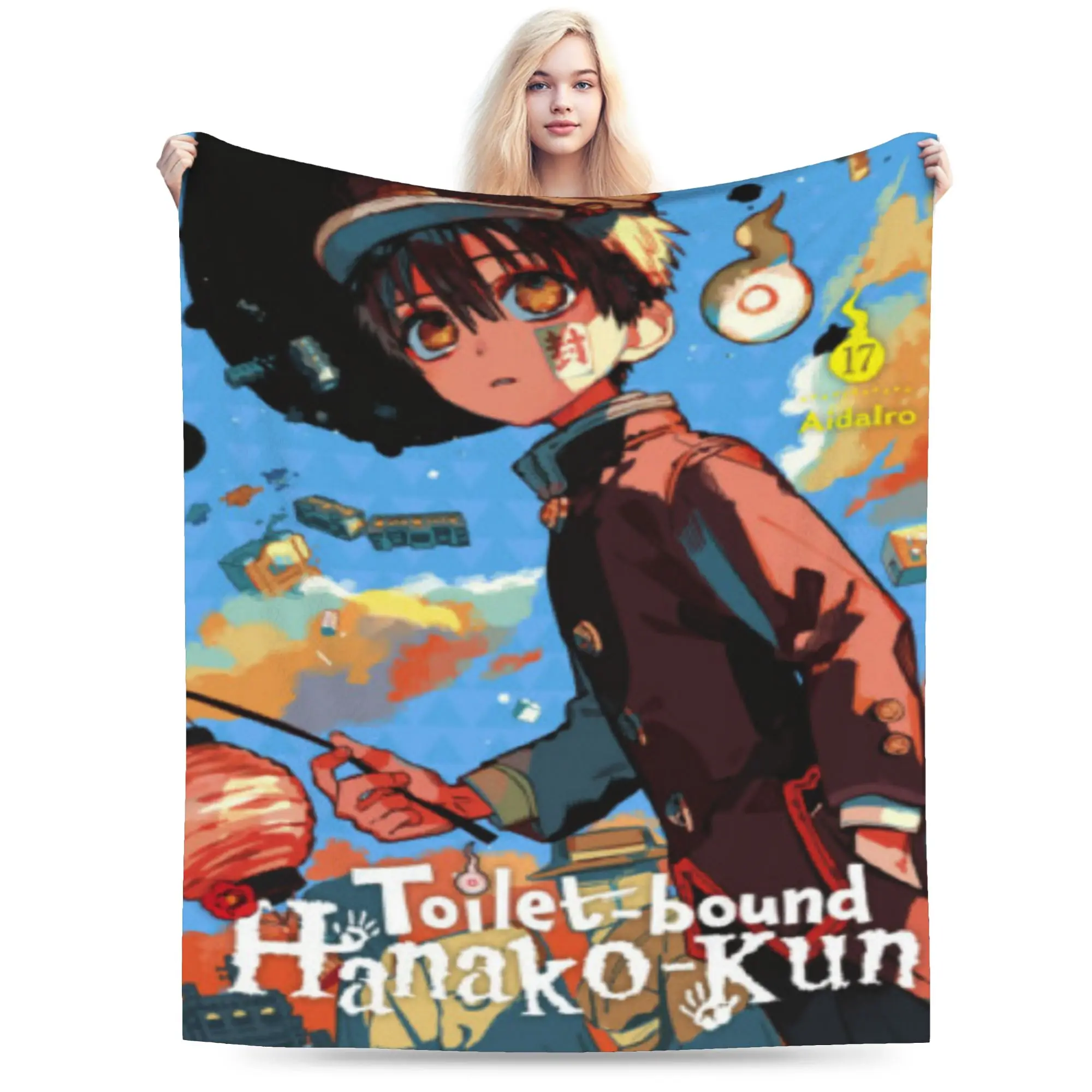 Comfortable Toilets-Bounds Hanakos-Kuns Blanket Merch Home Decorative  Blanket Throw Super Soft Fleece for Outdoor
