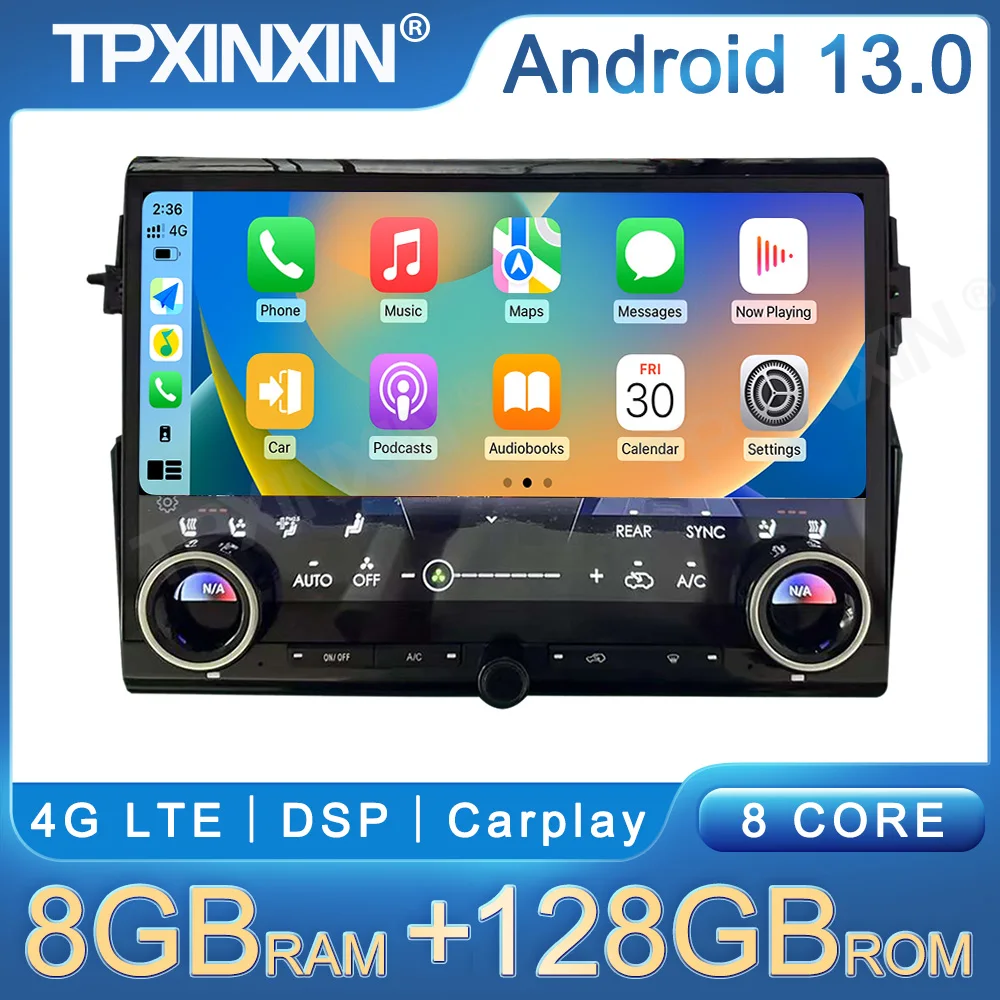 AUTO Andriod For Toyota Land Cruiser FJ 2007-2022 Car Radio Screen Navi Stereo Carplay 15” Screen Multimedia Player Head Unit