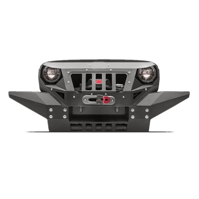 

Auto Parts Accessories Front Bumper Full Width with Headlights for Jeep Wrangler JK 07-2017