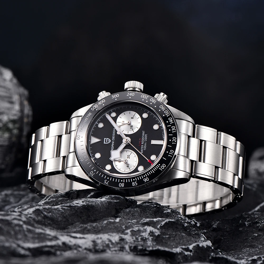 2026 Pagani Design Panda Men's Watch Men's Quartz Watch Fashion AR Sapphire Crystal Waterproof Clock Top Business Watch Gift Box