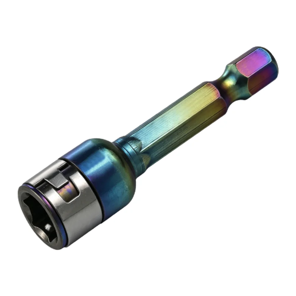 Non magnetic dovetail socket adapter made of 45# alloy with ball bearing for For Cordless drill and driver use