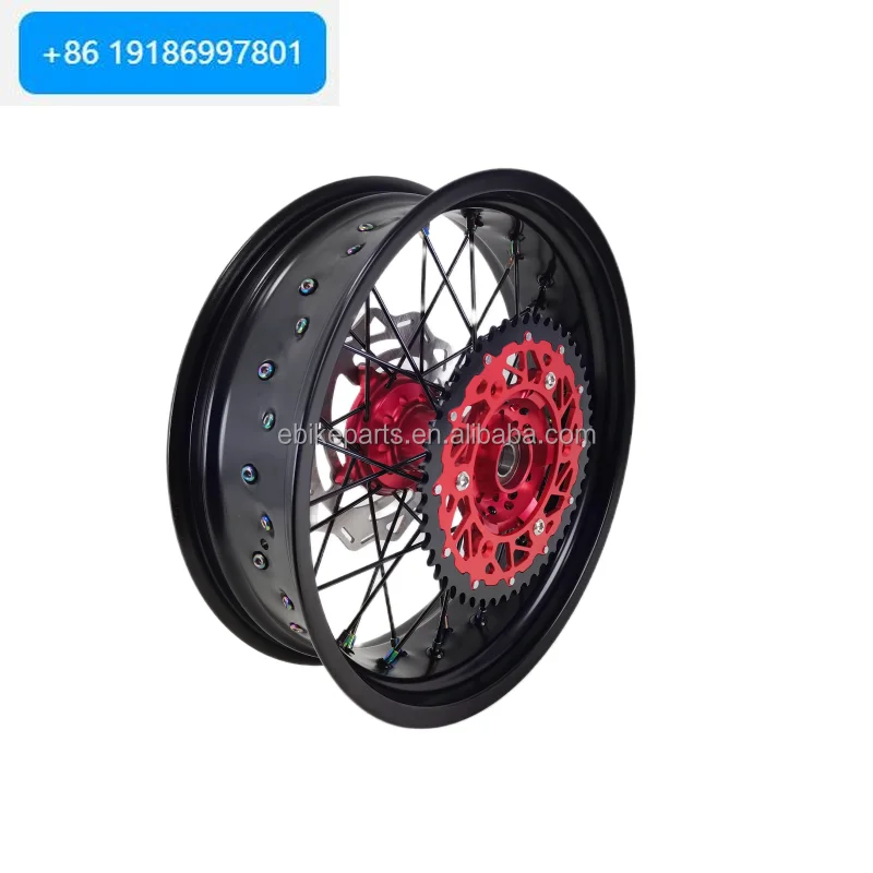 Modify Supermoto Motorcycle Parts Front Supermoto Wheel 17'' Inch Supermoto Wheels for CRF