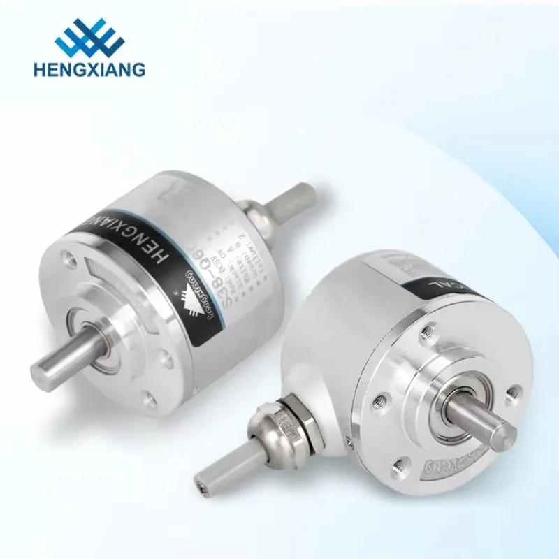 NEW High Resolution Rotary Incremental Encoder Max16384 Ppr S38 6mm Solid Shaft ABZ Encoders Sensor Encoder