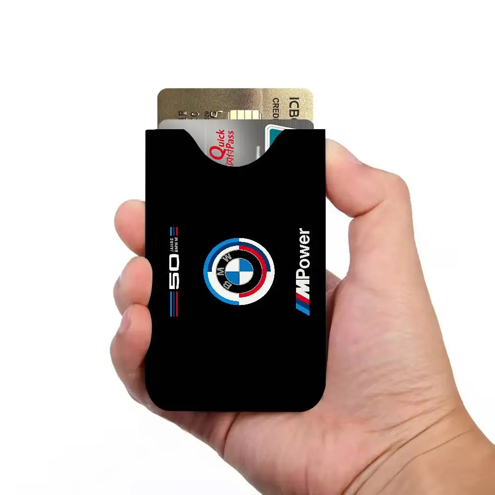 Car B-BMW Card Protect Kreditkartenetui, schlanker Geldbörsenschutz für Männer, Reisen, Einkaufen – Detail 15