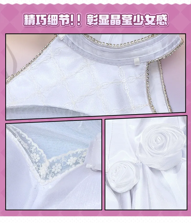 

Goddess of Victory Alice Cosplay Costume Anime Party Role Play Halloween Outfits for Woman HCos