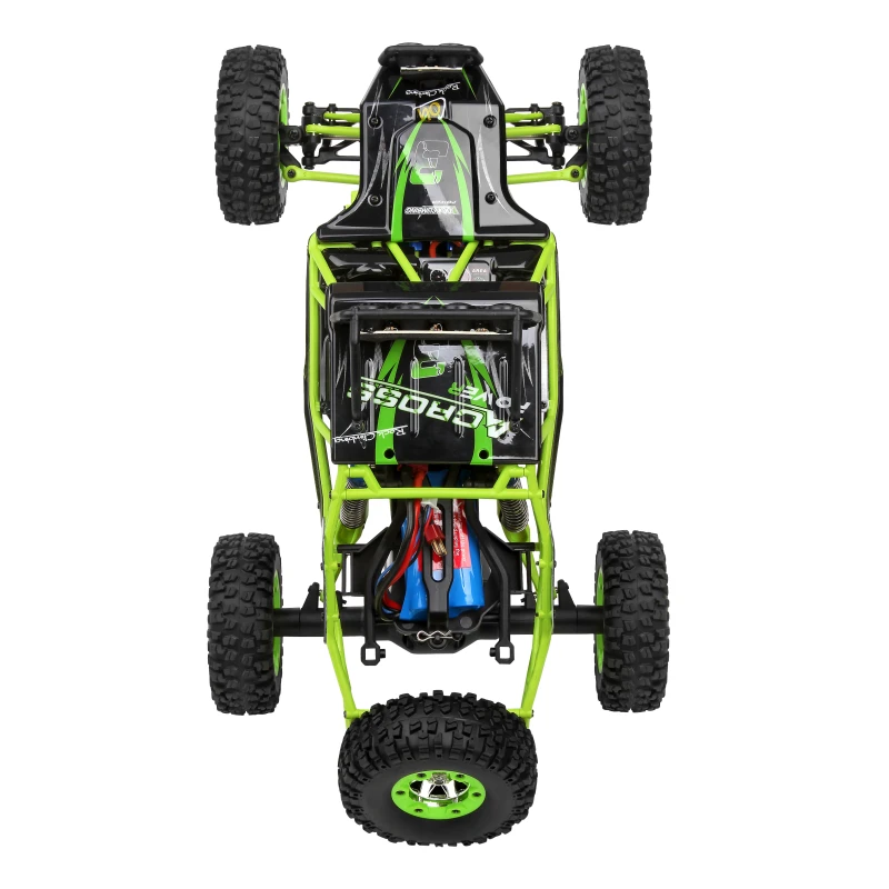 Wltoys 12427 12428 รถบังคับวิทยุแบบครอว์เลอร์ ขนาด 1/12 ความเร็วสูง 50 กม./ชม. ระบบขับเคลื่อน 4 ล้อ รถออฟโรด ปีนเขา ของเล่นสำหรับผู้ใหญ่