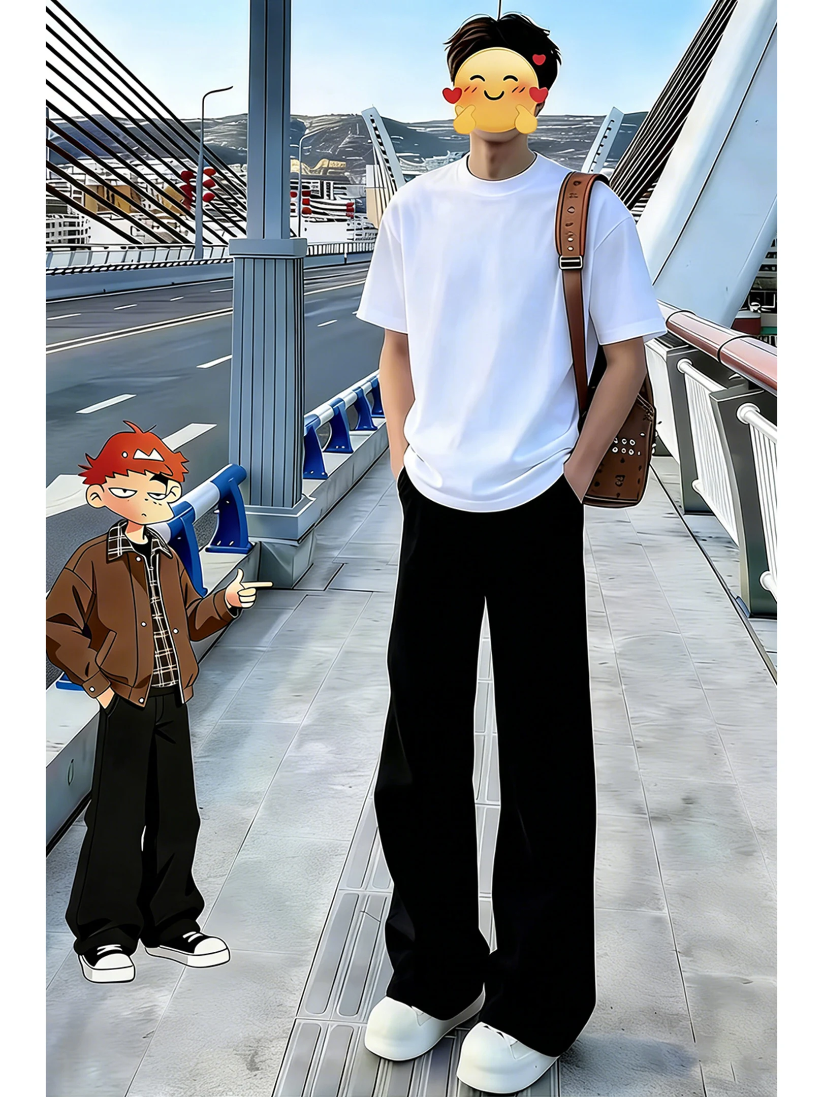 

American High Street Flared Jeans Men's Spring Tall Extended Knife Straight Leg Pants Cool Bla Pants Youth Jeans