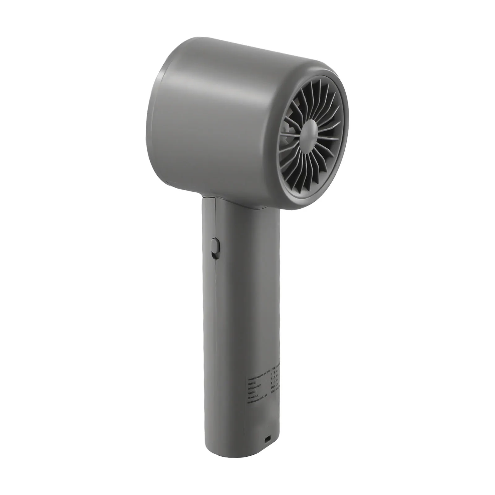 

Compact Handheld Fan Handheld Fan Built-in AI Protecting Chip Digital Display Control Camping Use Easy To Carry