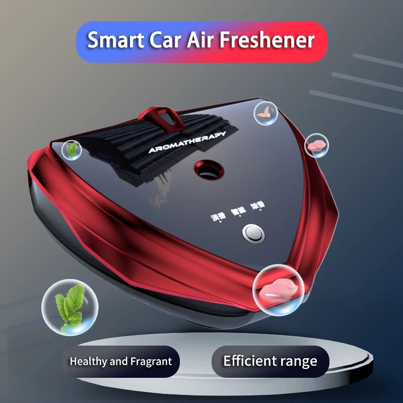 

V88S Intelligent Fragrance Spray Car Air Freshener USB Charging Flavoring Decor Supplies Interior Accessories Perfume Diffuser