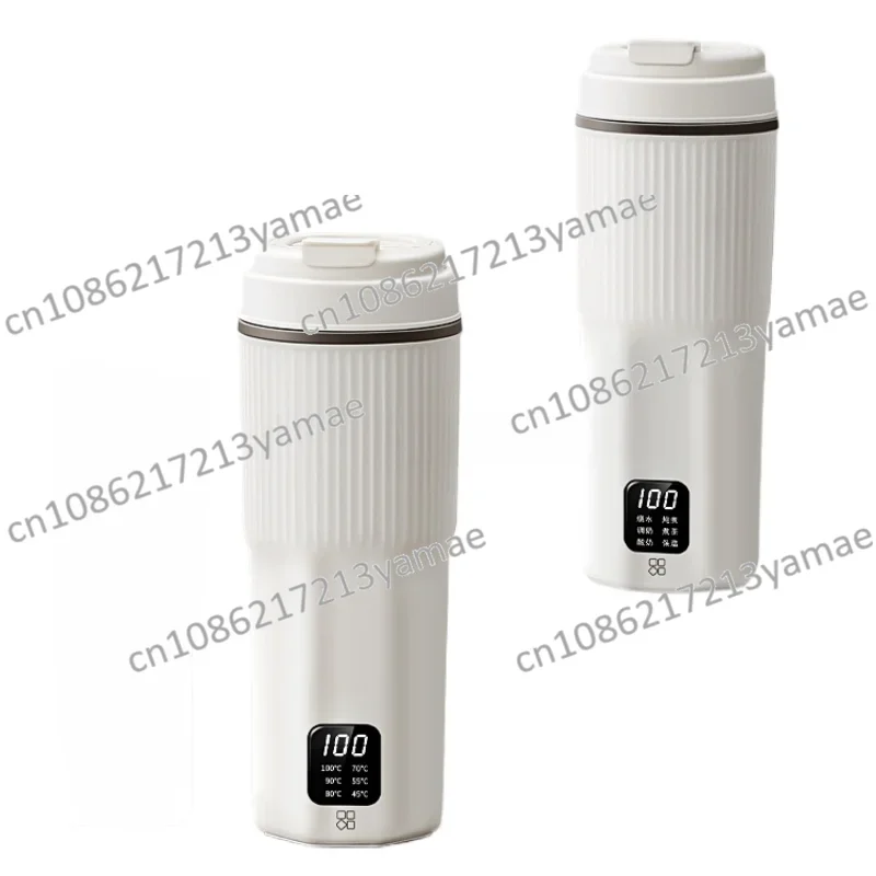 

Water Boiling Cup Portable, Travel Electric Heating Cup Small Heating Thermos Kettle