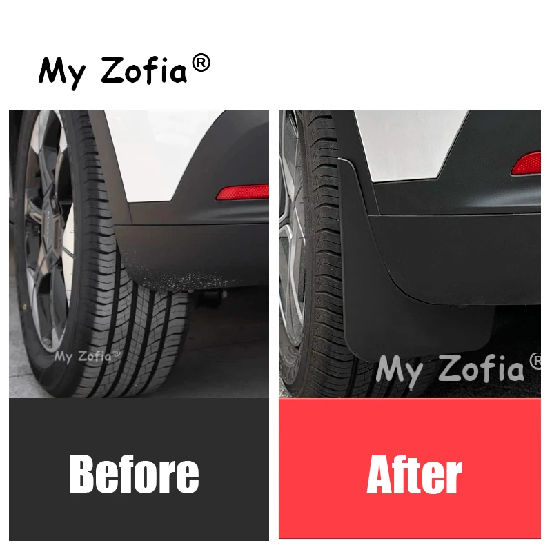 ل GAC AION UT 2025 2026 الجبهة الخلفية عجلة درابزين Mudflaps سبلاش الحرس واقيات الطين اللوحات حامي الملحقات