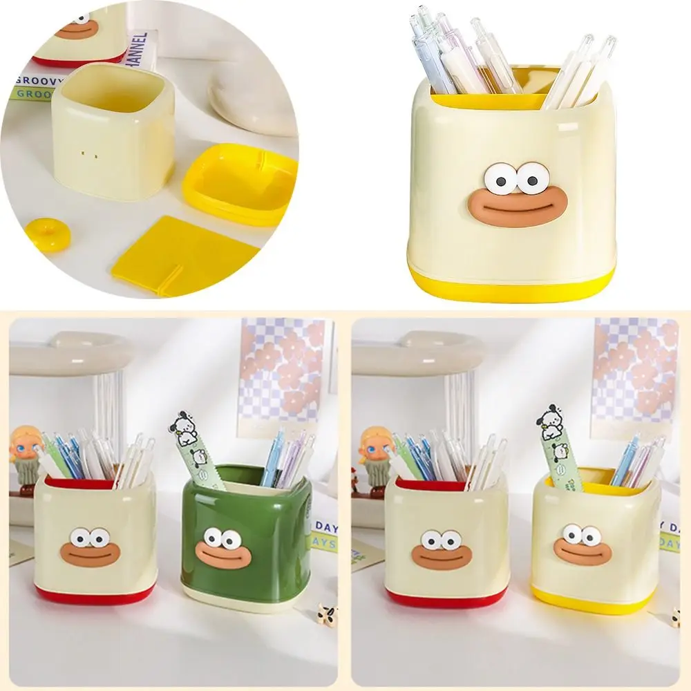 

Cute Large-capacity Pen Holder Multi-functional Multi-grid Desktop Storage Box DIY Storage Pen Holder