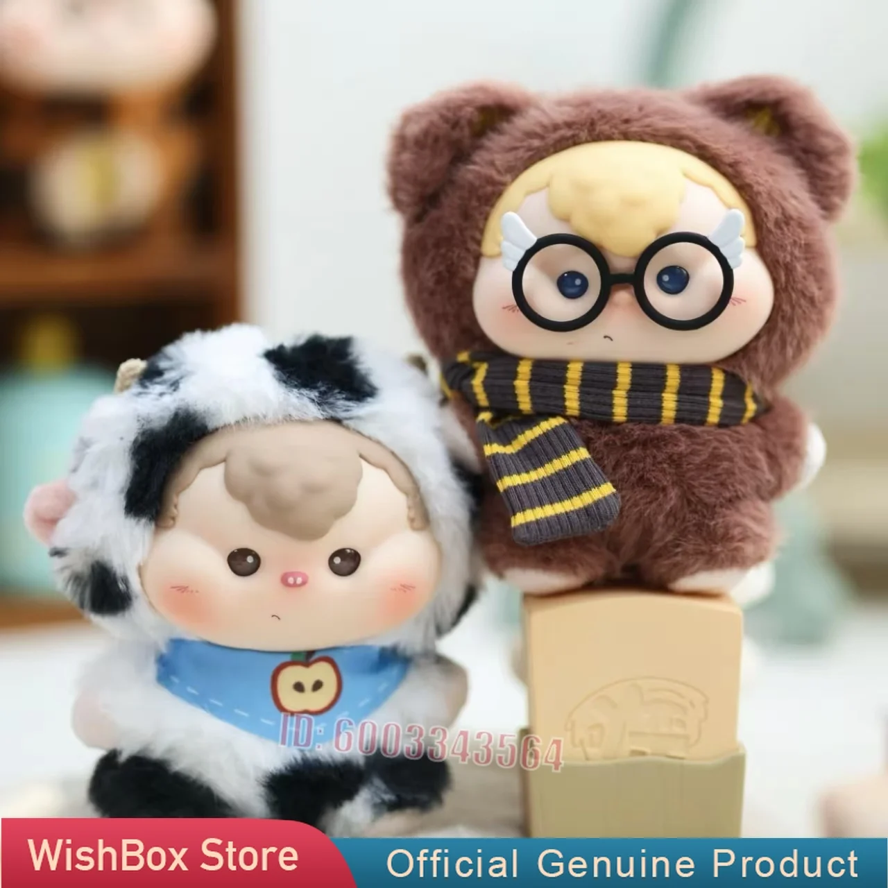 AWHY Kostümparty-Serie Vinyl Blind Box Überraschungs-Mystery-Box Spielzeug Niedliche Artikulierte Anime-Figur Puppe Kawaii Modell Geschenk