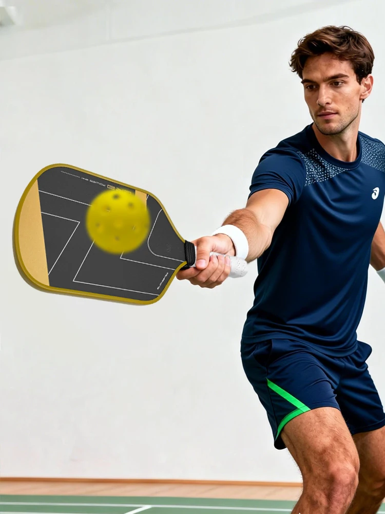 جديد GEN5 GOLD ERA إصدار مشغل الطاقة الديناميكي الانصهار الأساسية 16 مللي متر Epp رغوة الداخلية الأساسية T700 ألياف الكربون Pickleball مجداف