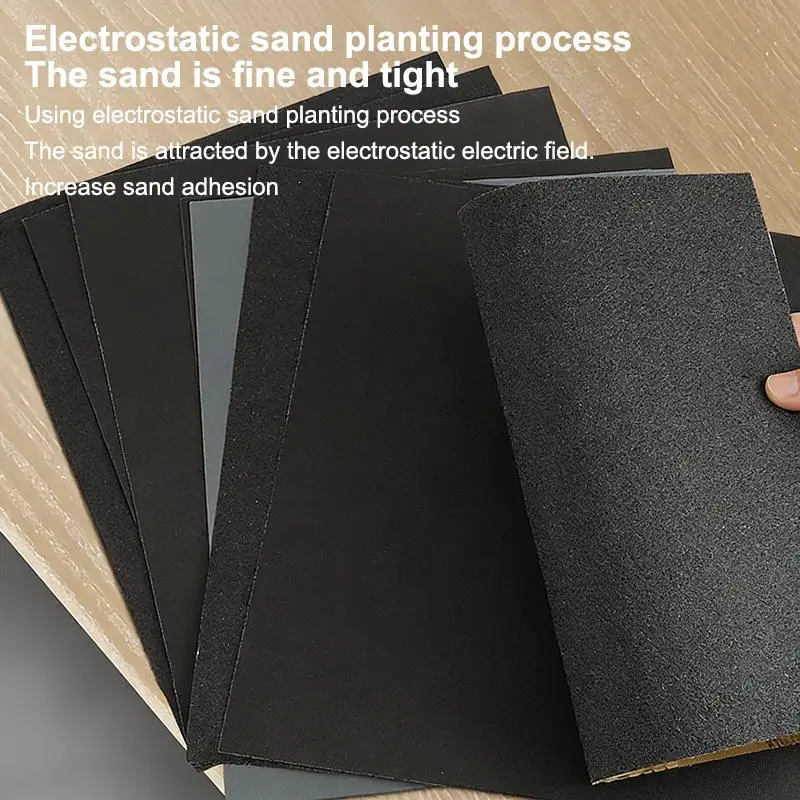 20Pcs 60/180/240/360/1000/1500/2000 Sandpaper Grit Wet /Dry Sanding Paper Abrasive Polishing Tools For Metal Wood Ceramic Tile