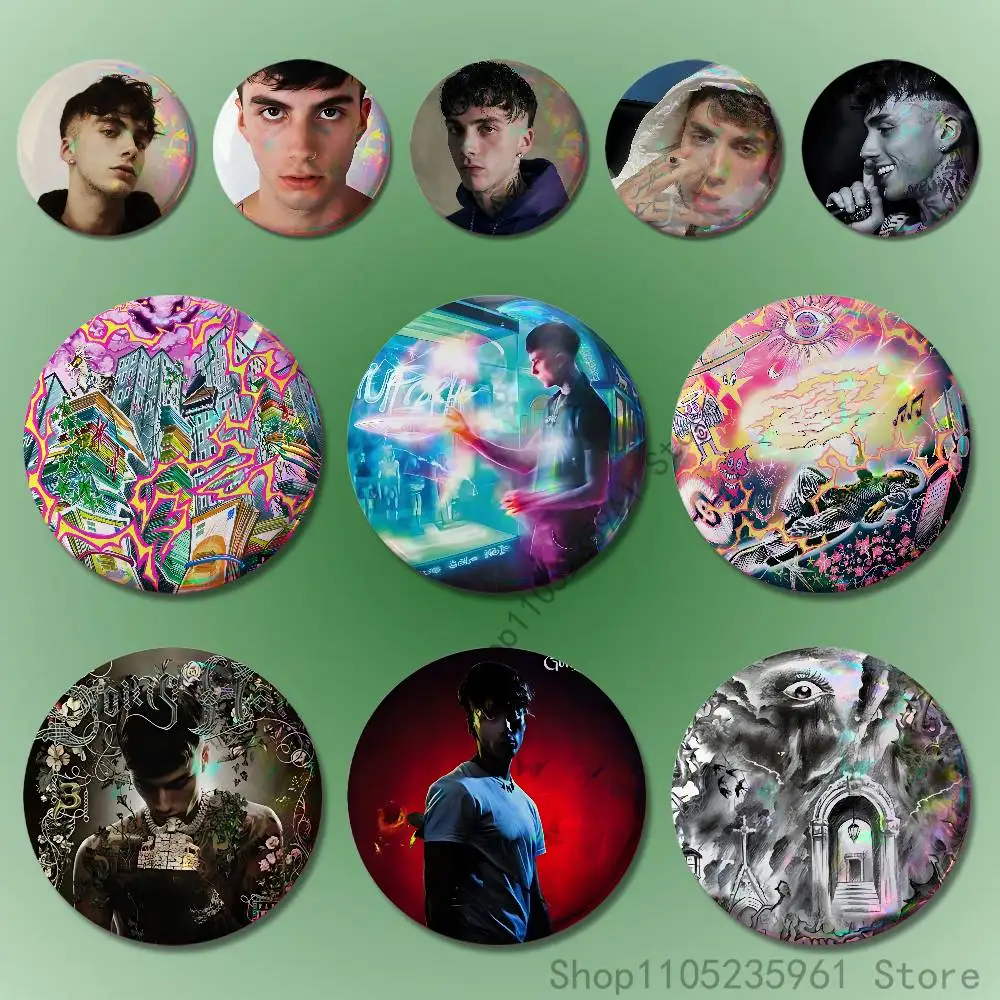 T-Tony B-Boy UFORIA Abzeichen 25 32 44 58 75 mm runde Cosplay Pin Fans sammeln Freunde Geschenke Brosche Souvenir Custom