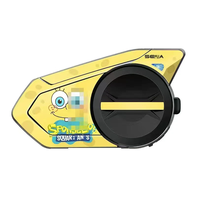 Motocicleta Bluetooth Headset Box Proteção Adesivos, colorido fone de ouvido Decoração Decalques, Impermeável, SENA 50S