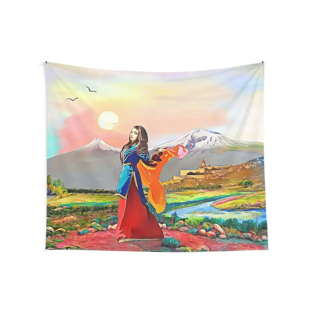 Colors of Armenia ????????? ???????? Tapestry House Decoration Funny Wall Hanging Wall Tapestry