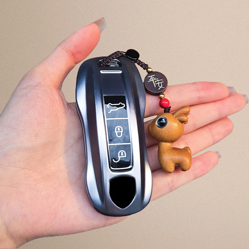 2026 TPU Car Key Case for Porsche Panamera Spyder Carrera Macan Boxster Cayman Cayenne 911 970 981 Remote Car Key Cover Fob Bag