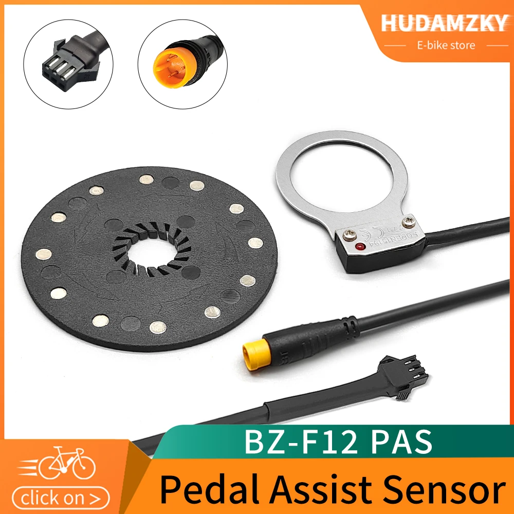 

Ebike PAS Sensor Pedal Assist Sensor F12R 12 Magnets Easy Assembly PAS System for Electric Bicycle Right Side DIY Pates
